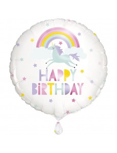 Balão Redondo Unicórnio